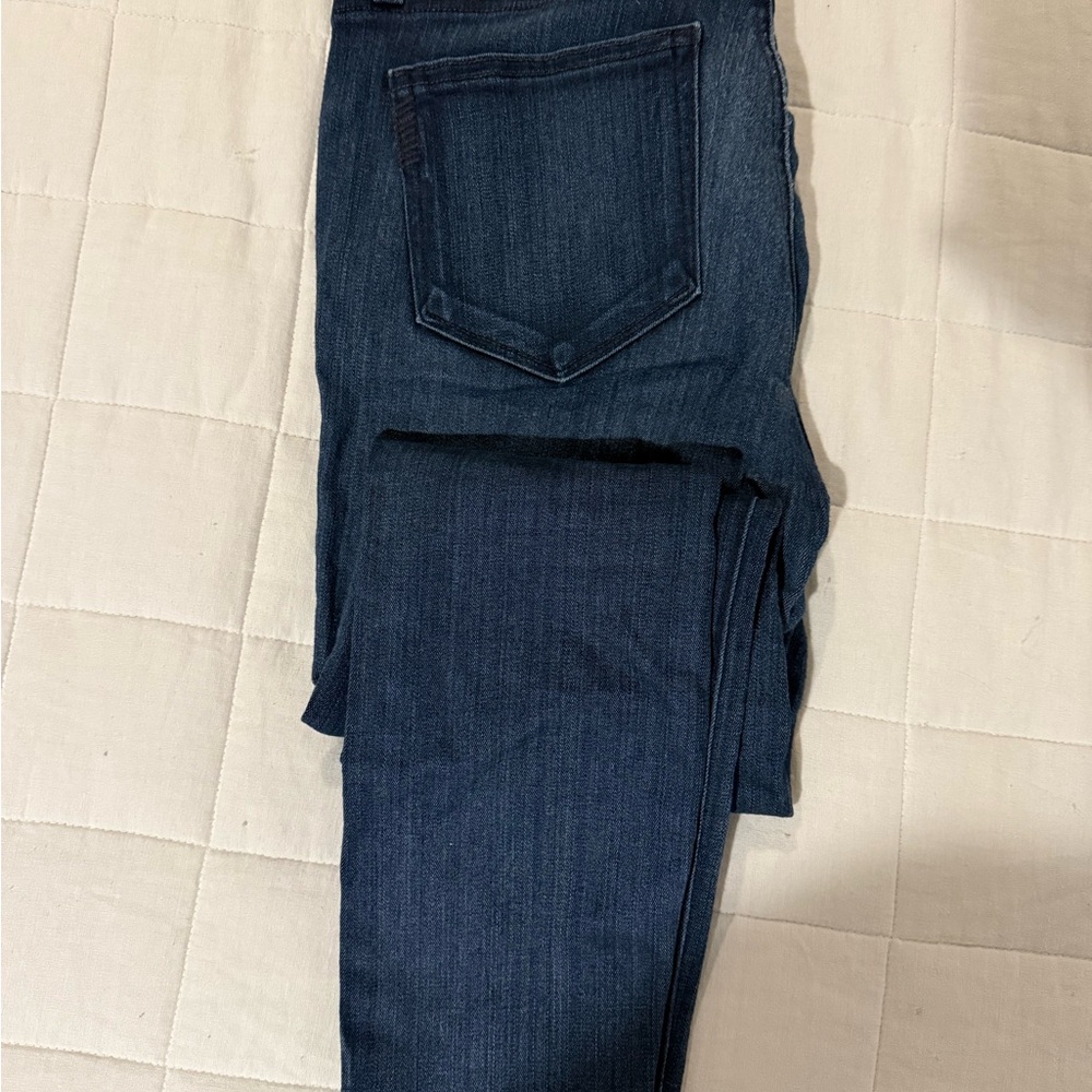 PAIGE Women's Dark Blue Skinny Jeans